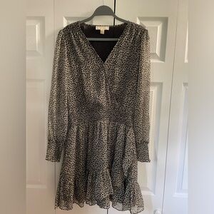 Michael Kors Size Medium Animal Print Dress